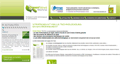 Desktop Screenshot of green-news-techno.net