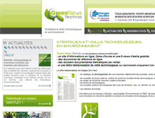 Tablet Screenshot of green-news-techno.net